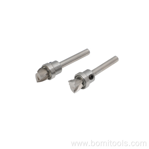 Customized tools Ball Bearing Guided Router Drill Bits